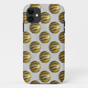 Bowling Ball Tiger Yellow iPhone 11 Case