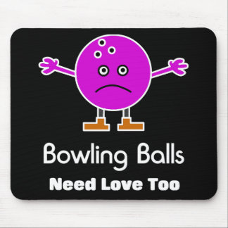 Bowling Balls Mouse Pad