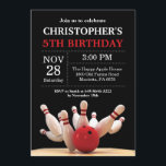 Bowling Birthday Invitation Birthday Party Red<br><div class="desc">Bowling Birthday Invitation Birthday Party. Boy or Girl Birthday Party Invite. Bowling Sport Themed Birthday Bash. Red and White. Chalkboard Background. 1st First Birthday. 1st 2nd 3rd 4th 5th 6th 7th 8th 9th 10th 11th 12th 13th 14th 15th, any age. Printable Digital. For further customization, please click the "Customize it"...</div>