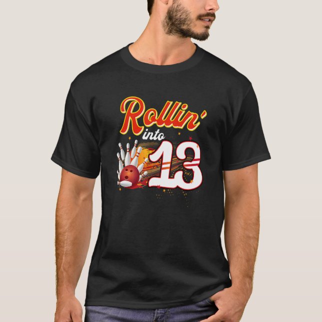 Bowling Birthday Party Decorations For Boys Kids 1 T-Shirt (Front)