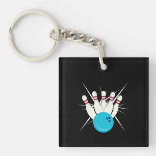 Bowling Bliss Keychain