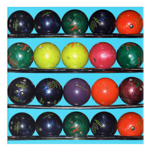 Bowling Blitz Acrylic Print
