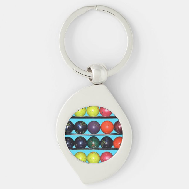 Bowling Blitz  Keychain (Front)