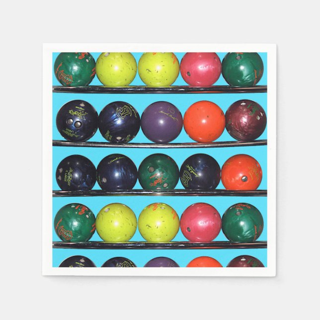 Bowling Blitz Napkins (Front)