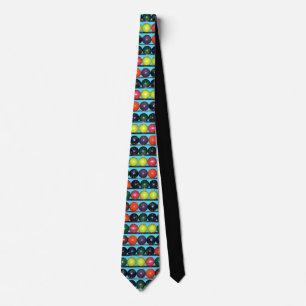 Bowling Blitz Neck Tie