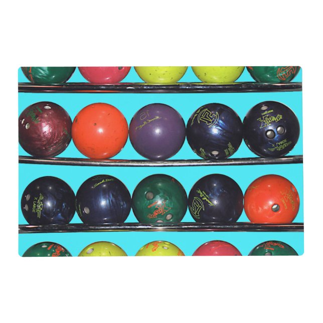 Bowling Blitz  Placemat (Front)
