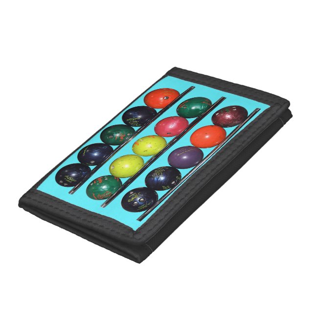 Bowling Blitz  Tri-fold Wallet (Bottom)