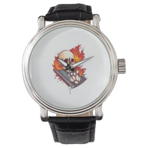 Bowling Bones – Funny Sports Skull Watch
