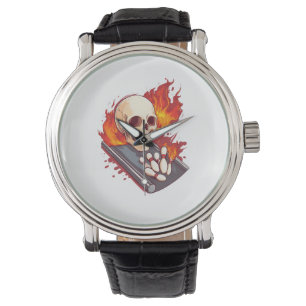 Bowling Bones � Funny Sports Skull Watch