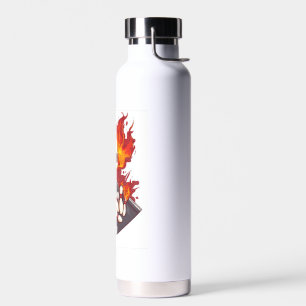 Bowling Bones � Funny Sports Skull Water Bottle