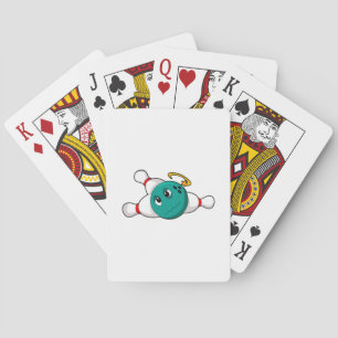 Bowling Bowling ball Bowling pin Poker Cards