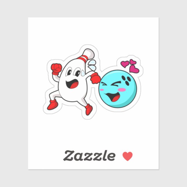 Bowling Bowling ball Sticker (Sheet)