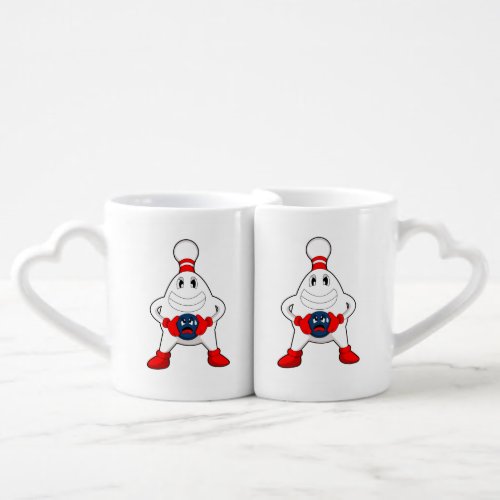 Bowling Bowling pin Bowling ball Coffee Mug Set