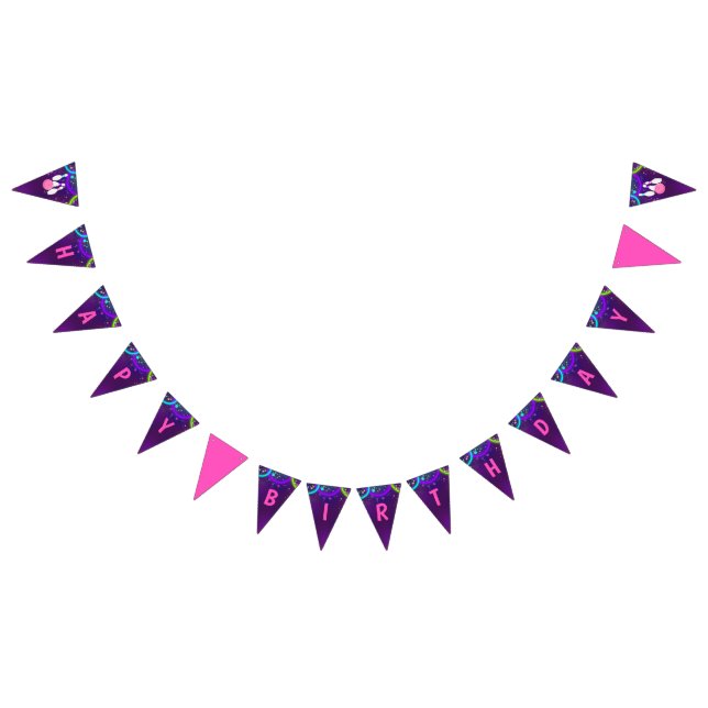 BOWLING BUNTING FLAGS Bowling Party Banner (All)