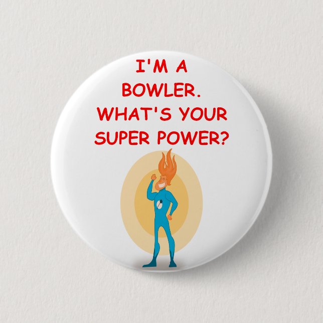bowling button (Front)