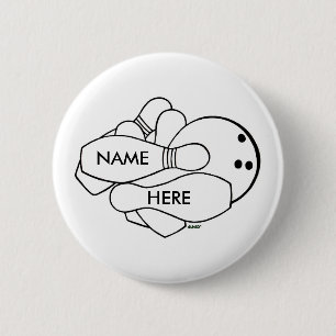 BOWLING BUTTON (CUSTOMIZE)