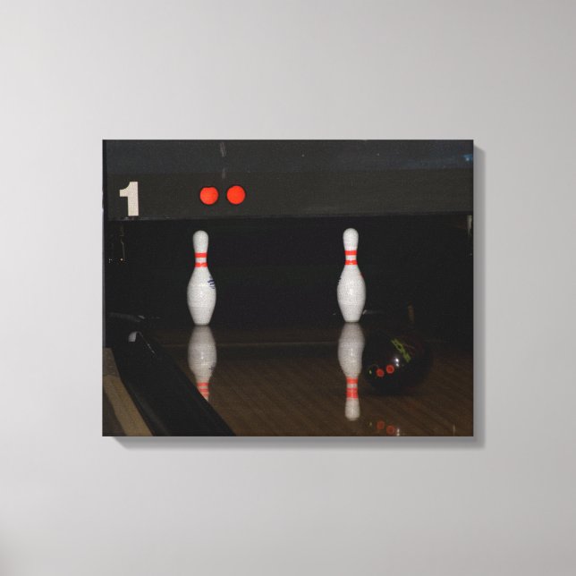 Bowling Canvas Prints (Front)