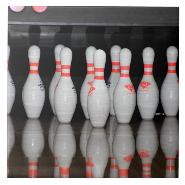 Bowling Ceramic Tile (Front)