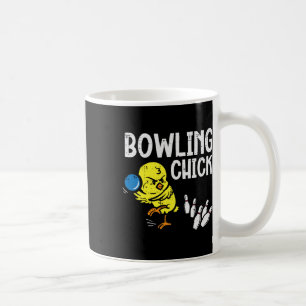 Bowling Chick Funny Bowler Women Girls Kids Toddle Coffee Mug