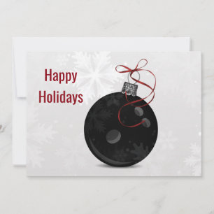 bowling Christmas Cards