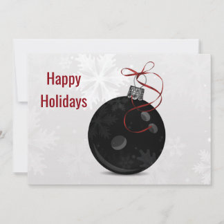 bowling Christmas Cards