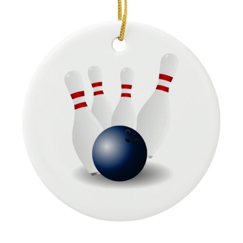 Bowling Christmas Ornament