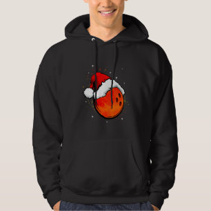 Bowling Christmas Sports Xmas Hoodie