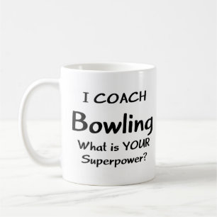 bowling coach coffee mug