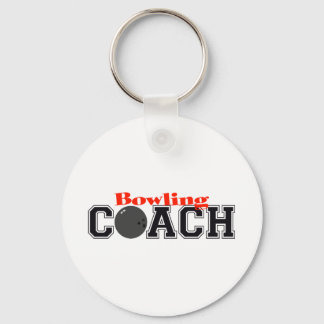 Bowling Coach Keychain