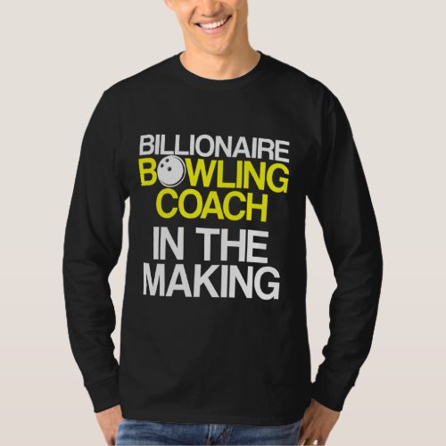 Bowling Coach Player Team Instructor     5  T_Shirt