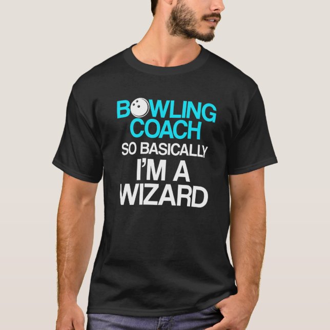 Bowling Coach Player Team Instructor     9 T-Shirt (Front)
