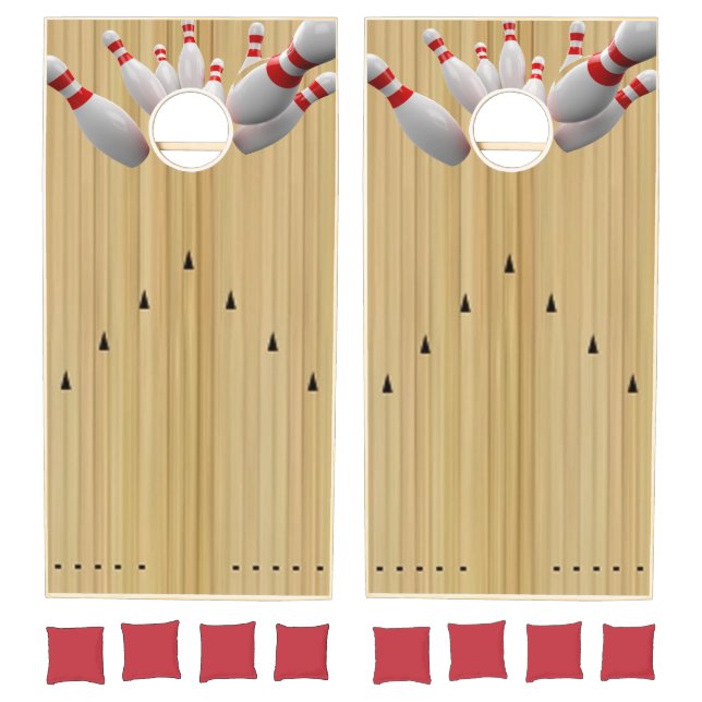 Bowling Cornhole Set (Set)
