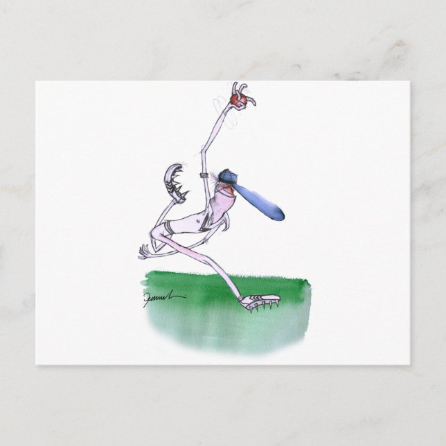 BOWLING - cricket, tony fernandes Postcard (Front)