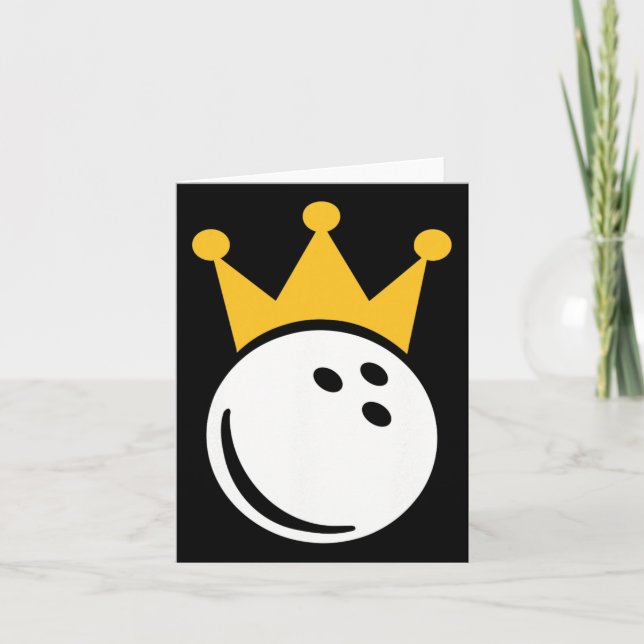 Bowling Crown  Card (Front)