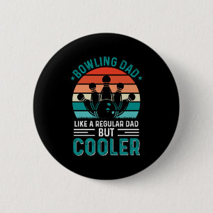 Bowling Dad Button
