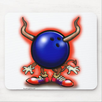 Bowling Demon Mouse Pad