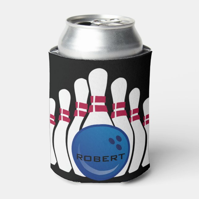 Bowling Design Can Cooler (Can Front)