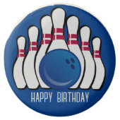 Bowling Design Dipped Oreo Cookie (Front)