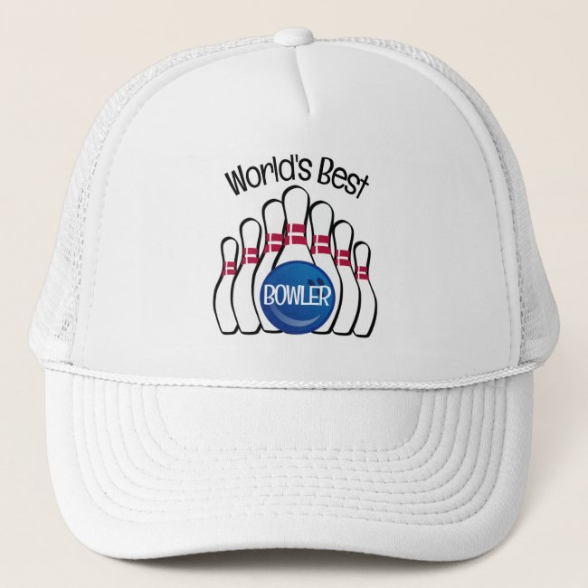 Bowling Design Hat