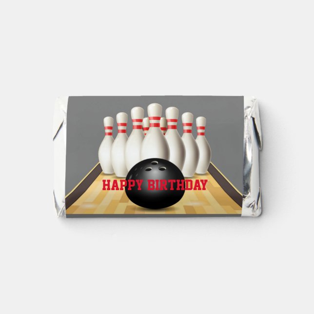   Bowling Design Hershey®’s Assorted Miniatures™   Hershey's Miniatures (Front)