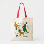 Bowling Dinosaurs Cartoons Personalized Bowlers Tote Bag