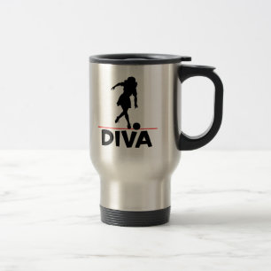 Bowling Diva Travel Mug