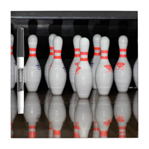 Bowling Dry Erase Board