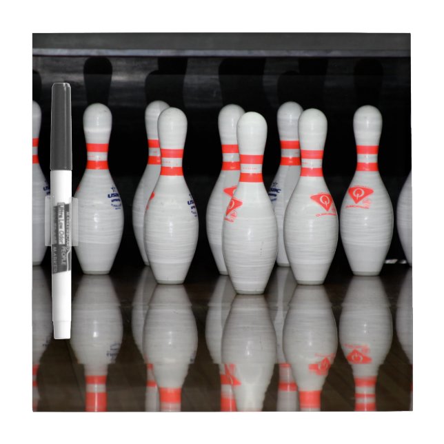 Bowling Dry Erase Board (Front)