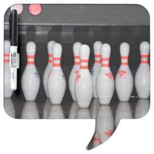 Bowling Dry Erase Board