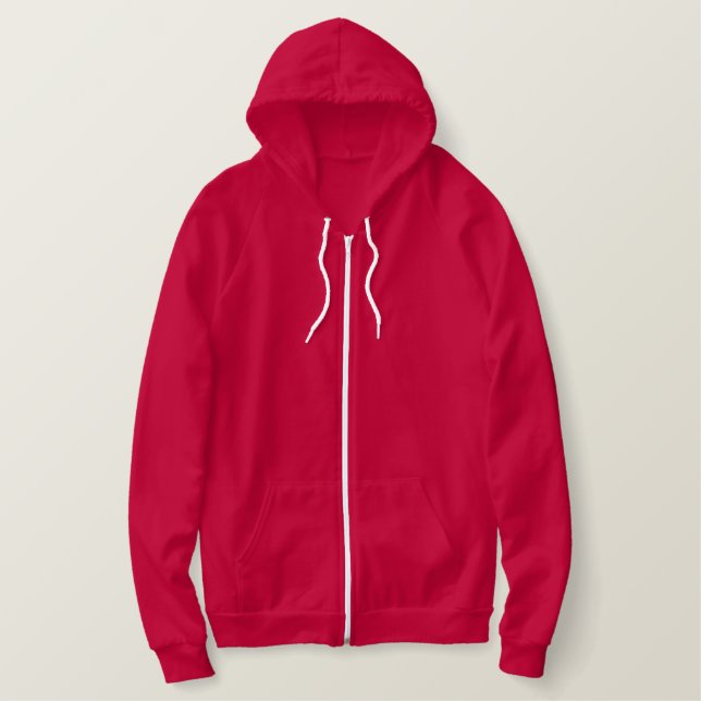 Bowling Embroidered Hoodie (Design Front)