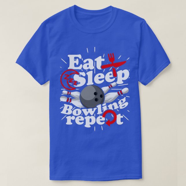 Bowling Everyday Kegel Strike Bowling Center T T-Shirt (Design Front)