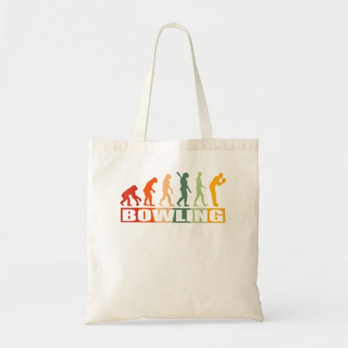Bowling Evolution The King of Pins and Cones Strik Tote Bag