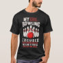 Bowling Excuses Funny Bowler Humor T-Shirt