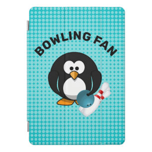 Bowling Fan Penguin 8th Gen iPad w/ 10.2" iPad Pro Cover